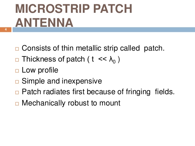 fringing field in microstrip patch antenna pdf